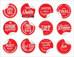 Moderne badges stickers en labels-collectie vector