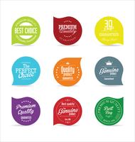 Moderne badges stickers en labels-collectie vector