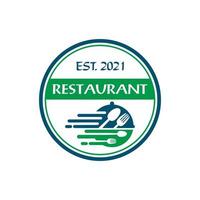 levering logo, restaurant logo vector