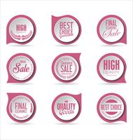 Moderne badges stickers en labels-collectie vector