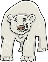 cartoon ijsbeer dier karakter vector