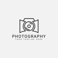 unieke fotografie camera logo pictogram ontwerp sjabloon vector