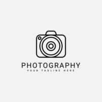 fotografie camera logo ontwerpconcept, dslr of spiegelloos pictogram pictogram logotype vector