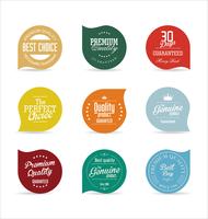 Moderne badges stickers en labels-collectie vector