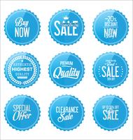 Moderne badges stickers en labels-collectie vector