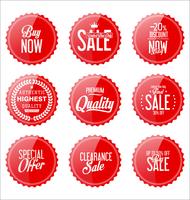 Retro vintage badges en labels-collectie vector