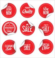 Moderne badges stickers en labels-collectie vector