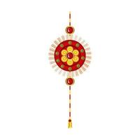 raksha bandhan, armband rakhi op witte achtergrond vector