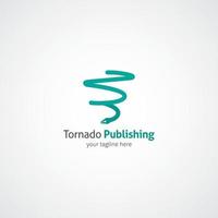 ontwerpsjabloon voor tornado-logo vector