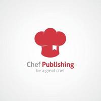 chef-kok logo ontwerpsjabloon. vector illustratie
