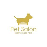 ontwerpsjabloon voor dierensalon-logo vector