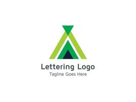 letter een logo ontwerp pro concept sjabloon vector creatief