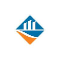 financieel logo, boekhoudlogo vector