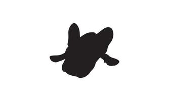 hond silhouet vector illustratie ontwerp