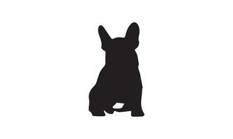 hond silhouet vector illustratie ontwerp