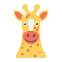 trendy girafconcepten vector