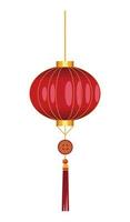 rode chinese lamp vector