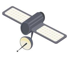 ruimte satelliet apparaat vector