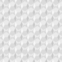 Witte geometrische cirkel abstracte naadloze patroonachtergrondafdruk vector