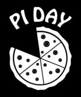 pizza pi dag illustratie vector