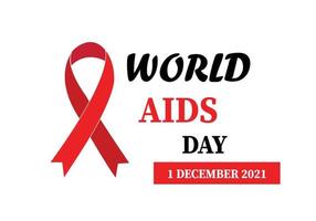 wereld aids 1 december vector
