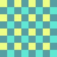 geel groen en wit geruit naadloos patroon als achtergrond vector