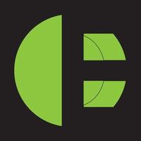 letter e logo pictogram ontwerpsjabloon elementen vector