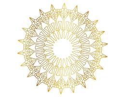 mandala-ontwerp met gouden patroon, achtergrond, bloem, traditioneel vector