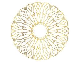 mandala-ontwerp met gouden patroon, achtergrond, bloem, traditioneel vector