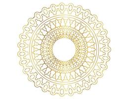 gouden mandala-ontwerppatroon, achtergrond, bloem, ornament vector