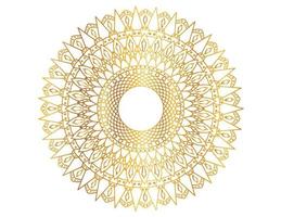 gouden mandala-ontwerppatroon, achtergrond, bloem, ornament vector