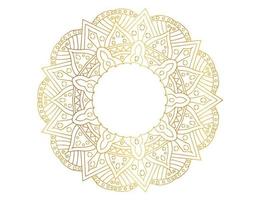 mandala-kunstwerk met gouden ontwerp, achtergrond, patroon, bloem, arabische stijl vector