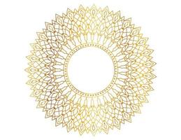 gouden mandala-ontwerppatroon, achtergrond, bloem, ornament vector