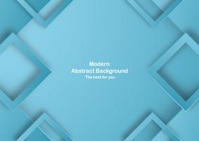 Abstracte blauwe achtergrond met pastel kleur. Sjabloon voor zakelijke presentatie, dekking, uitnodiging, poster, advertentie, banner. Nieuwe trend van vector illustratieontwerp in 3D papier knippen.