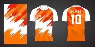 sportshirt jersey ontwerpsjabloon vector