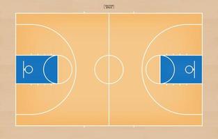 basketbalveld achtergrond. basketbal veld. vector. vector