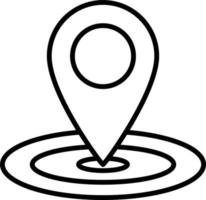 locatie symbool overzicht pictogram vector