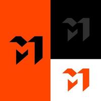 letter m-logo-ontwerpelement sjabloon. vector logo