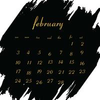 Kalender 2019 voor uw project vector