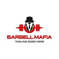 barbell maffia logo vector