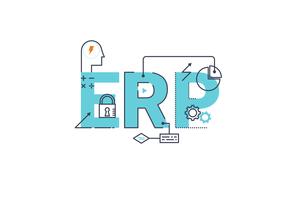 enterprise resource planning vector