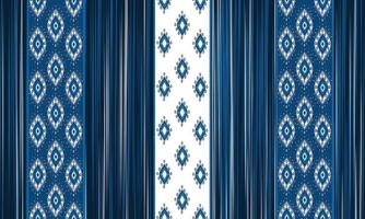 geometrische etnische oosterse ikat patroon traditioneel ontwerp voor achtergrond,tapijt,behang,kleding,inwikkeling,batik,stof,vector illustration.embroidery stijl. vector