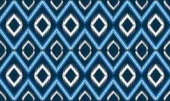 geometrische etnische oosterse ikat patroon traditioneel ontwerp voor achtergrond,tapijt,behang,kleding,inwikkeling,batik,stof,vector illustration.embroidery stijl. vector