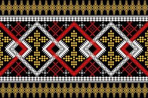 geometrische etnische oosterse traditionele pattern.figure tribal borduurwerk style.design voor behang, kleding, verpakking, stof, vectorillustratie vector