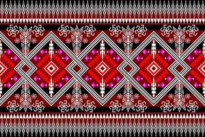 geometrische etnische oosterse traditionele pattern.figure tribal borduurwerk style.design voor behang, kleding, verpakking, stof, vectorillustratie vector