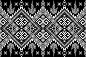 geometrische etnische oosterse traditionele pattern.figure tribal borduurwerk style.design voor behang, kleding, verpakking, stof, vectorillustratie vector