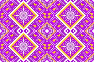 geometrische etnische oosterse traditionele pattern.figure tribal borduurwerk style.design voor behang, kleding, verpakking, stof, vectorillustratie vector