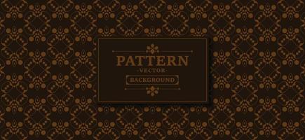 elegant patroon vintage groene achtergrond vector