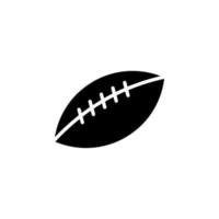 sport, bal, spel solide vector illustratie logo pictogrammalplaatje. geschikt voor vele doeleinden.