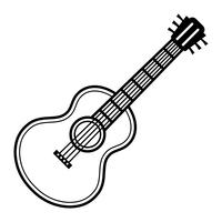 Gitaar vector